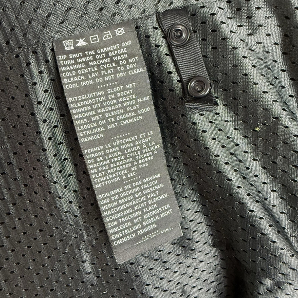 HARLEY Women's 1W Black Mesh Biker Jacket 3-in-1 Style Pink Jewels Plus 18/20 - Picture 8 of 13